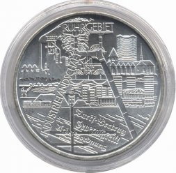 Германия 10 евро 2003 год - Рурский промышленный район
