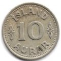 Исландия 10 эйре 1940 год