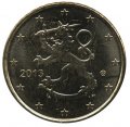 Финляндия 50 евроцентов 2013 год - Герб Финляндии