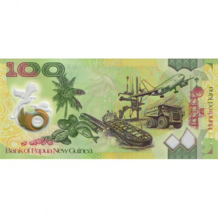 Папуа - Новая Гвинея 100 кина 2021 год - UNC