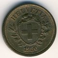 Швейцария 1 раппен 1936 год