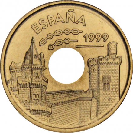 Испания 25 песет 1999 год - Наварра