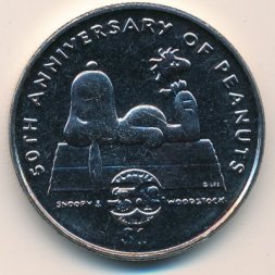 Ниуэ 1 доллар 2000 год