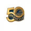 Значок Интурист (Intourist) 50 лет, тяжелый