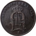 Швеция 2 эре 1881 год