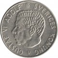 Швеция 1 крона 1973 год - Король Густав VI Адольф