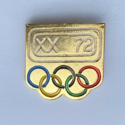 Значок. ХХ Олимпийские игры 1972 Мюнхен