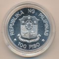 Филиппины 100 песо 1983 год