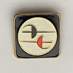 Значок. Спорт. Фехтование (квадрат)