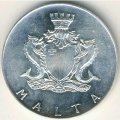 Мальта 4 фунта 1974 год - Ворота Коттонеры
