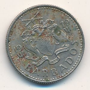 Барбадос 10 центов 1979 год