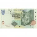 ЮАР 10 рэндов 2005 год - Носорог UNC