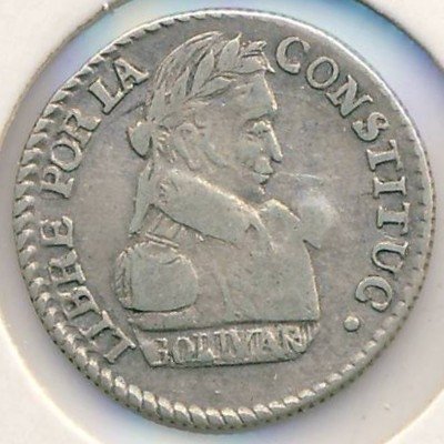 Боливия 1/2 соля 1830 год