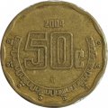 Мексика 50 сентаво 2004