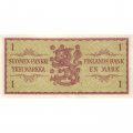 Финляндия 1 марка 1963 год - UNC (тип 3)