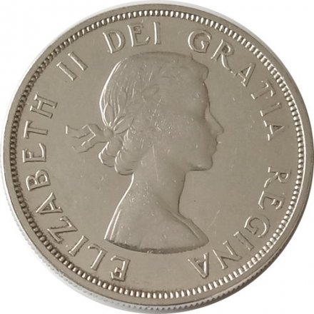 Канада 1 доллар 1962 год - Каноэ
