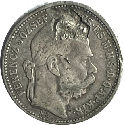 Венгрия 1 крона 1894 год - Франц Иосиф I
