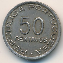 Мозамбик 50 сентаво 1936 год