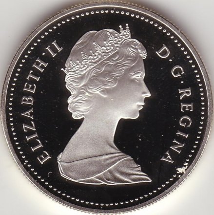 Канада 1 доллар 1984 год - 150 лет городу Торонто (Proof)