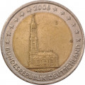 Германия 2 евро 2008 год - Федеральная земля Гамбург (J)