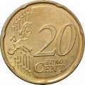 Германия 20 евроцентов 2022 год (D)