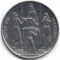Ватикан 100 лир 1968 год Папа Павел VI - ФАО