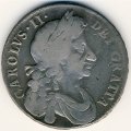 Великобритания 1/2 кроны 1679 год