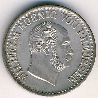 Пруссия 1 грош 1873 год