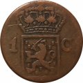 Нидерландская Индия 1 цент 1838 год