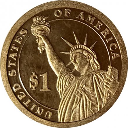 США 1 доллар 2012 год - Честер Алан Артур (S)