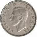 Великобритания 1 шиллинг 1951 год - Английский герб (стоящий лев)