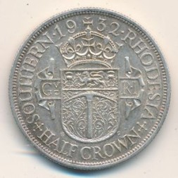 Южная Родезия 1/2 кроны 1932 год
