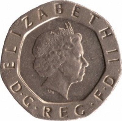 Великобритания 20 пенсов 2006 год
