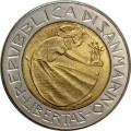 Сан-Марино 500 лир 1985 год - Борьба с наркотиками
