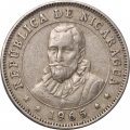 Никарагуа 10 сентаво 1965 год
