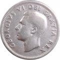 Канада 10 центов 1949 год
