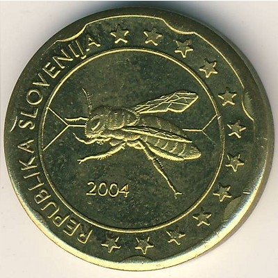 Словения 20 евроцентов 2004 год