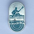Значок. Спорт. Виды спорта. Гребля на каноэ и байдарках