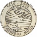 Литва 1 лит 2010 год - 600 лет Грюнвальдской битве