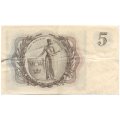 Швеция 5 крон 1955 год - Густав VI Адольф VF