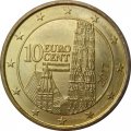 Австрия 10 евроцентов 2017 год - Собор Святого Стефана