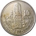 Гватемала 10 сентаво 2008 год 