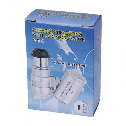Микроскоп с подсветкой 60X - 9882