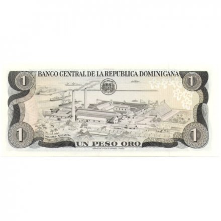 Доминикана 1 песо 1981 год - UNC