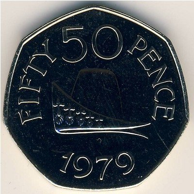 Гернси 50 пенсов 1979 год