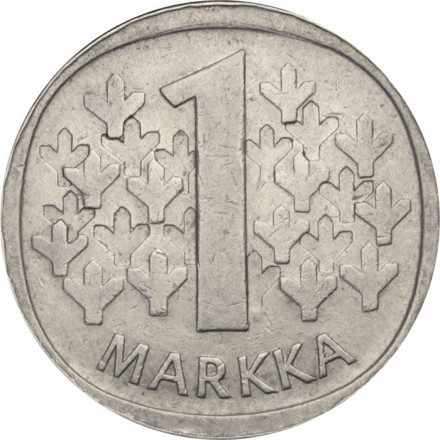 Финляндия 1 марка 1970 год