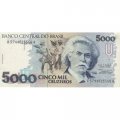 Бразилия 5000 крузейро 1993 год - Карлос Антонио Гомес UNC