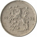 Финляндия 1 марка 1938 год