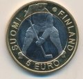 Финляндия 5 евро 2012 год - Чемпионат мира по хоккею с шайбой 2012