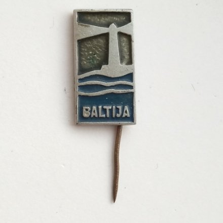 Значок Baltija. Балтия. Маяк